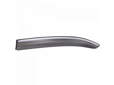 Ветровики SkyLine Volvo S60 2011- (with chrome molding)