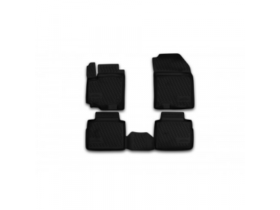 Коврики в салон SUZUKI SX-4, 2013->, 4 шт. (полиуретан)