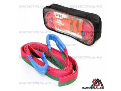 Трос буксировочный лента (5 м 5 т.) петля/петля "RedMark"