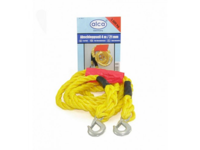 Трос буксировочный 3500кг,карабины в сумке, длина 4 м. D- 21 мм.