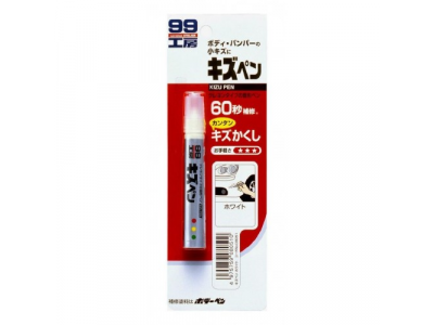 Краска-карандаш для царапин Soft99 KIZU PEN синий