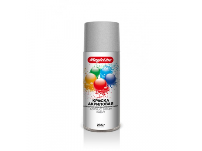 Краска серебряная (265г) RAL 9006, 100 MagicLine