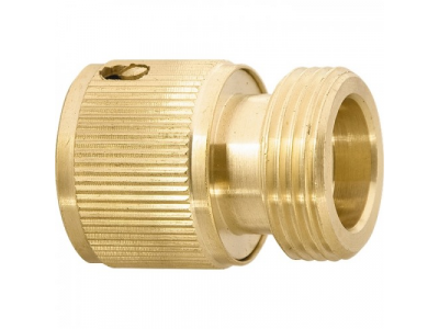 Соединитель латунный быстросъемный, внешняя резьба 3/4", посадочный D 3/4"// PALISAD