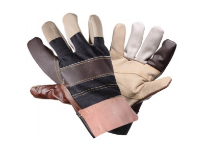 Перчатки кожаные, комбинированные (защитные от механических повреждений) AIRLINE