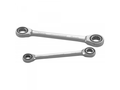 Ключ накидной трещоточный 10х11 мм., W681011 JONNESWAY