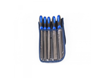 Набор напильников 200 мм с пластиковой рукояткой