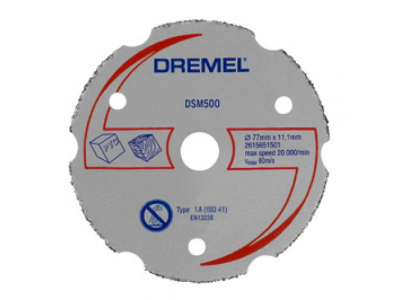 Многофункциональный твердосплавный отрезной круг DREMEL® DSM20 (DSM500)