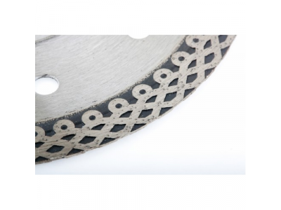 Диск алмазный ф 230х22,2 мм., тонкий, сплошной (Jaguar), мокрое резание GROSS