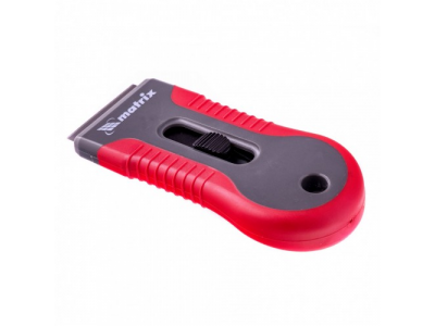 Скребок с двухкомпонентной рукояткой, выдвижное сменное лезвие Matrix