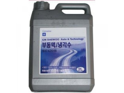 GM COOLANT (4л) антифриз концентрированный синий