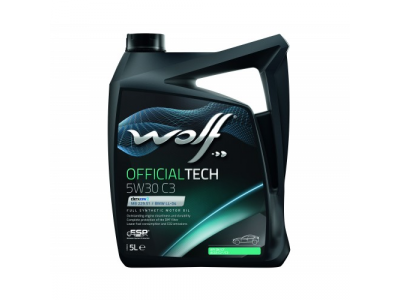 Моторное масло WOLF OFFICIALTECH 5W30 C3 5L