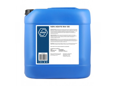 5W-30 SM/CF AGATE 20L