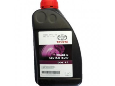 TOYOTA BRAKE FLUID DOT5.1 (1л) тормозная жидкость