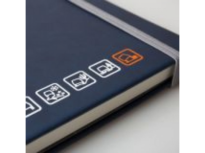 Блокнот Land Rover Note Book A5, Navy