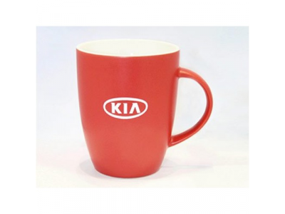 Керамическая кружка Kia Logo Ceramic Mug, Red, артикул R8480AC465K