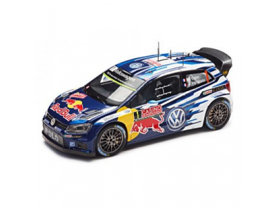 Модель автомобиля Volkswagen Polo R WRC, 1:43, Ogier Ingrassia, артикул 6C1099300A