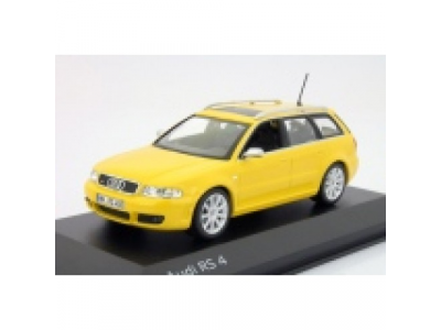 Модель автомобиля Audi RS4 Avant B5, Scale 1:43, Imola Yellow