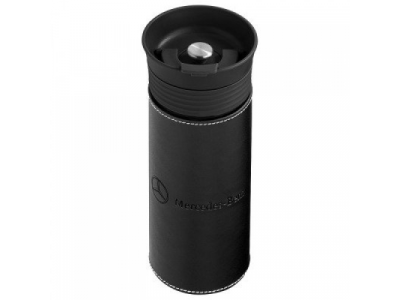 Термокружка Mercedes Thermo Mug Black Leather, артикул B66953780