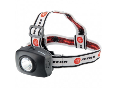 Фонарь налобный, светодиодный. 1 super Led, 3хААА// Stern