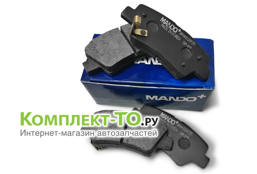 Колодки задние Солярис MANDO для ХУНДАЙ SOLARIS MPK37